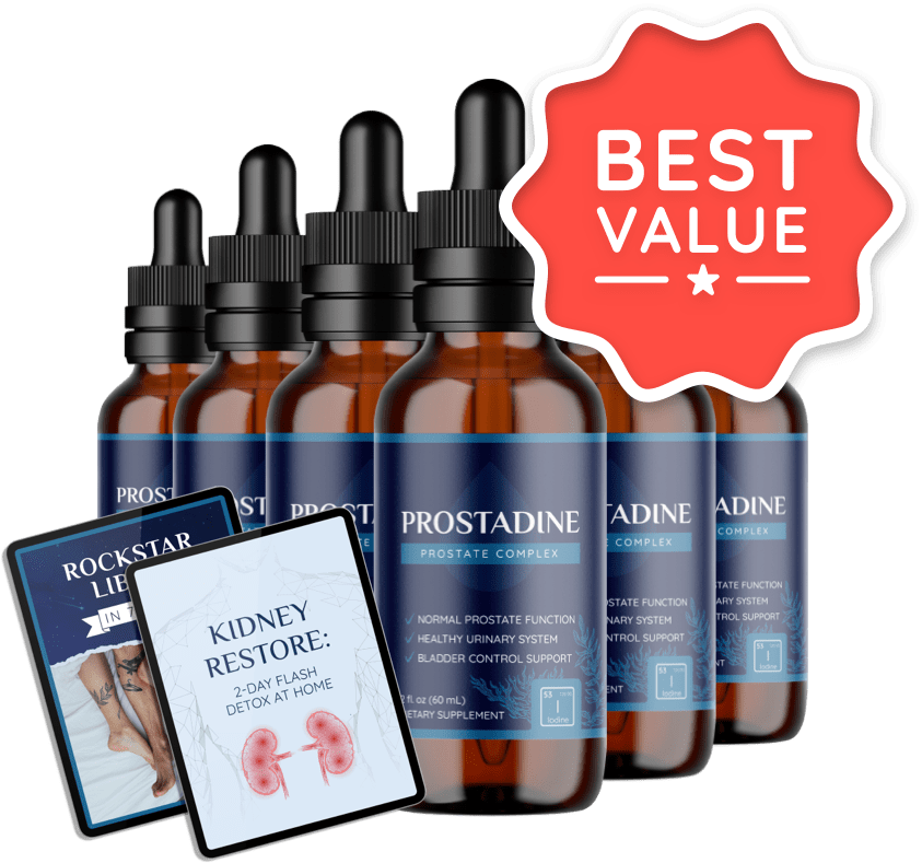 Prostadine supplement bottles